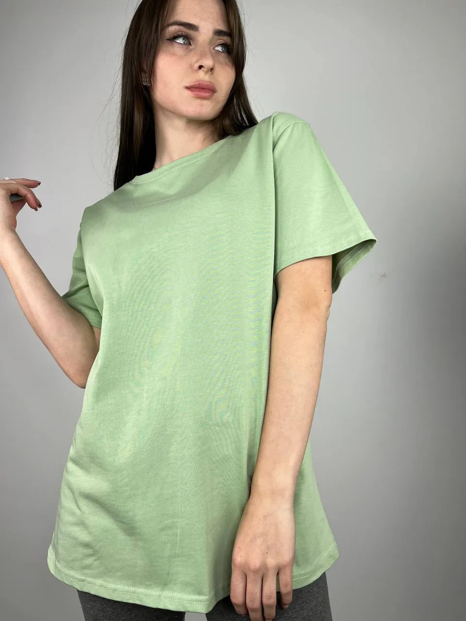 olive cotton t-shirt
