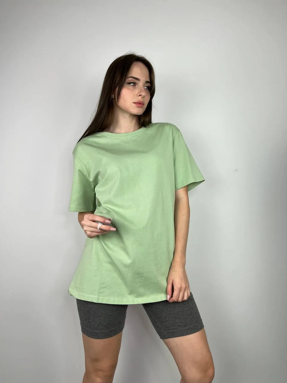 olive cotton t-shirt