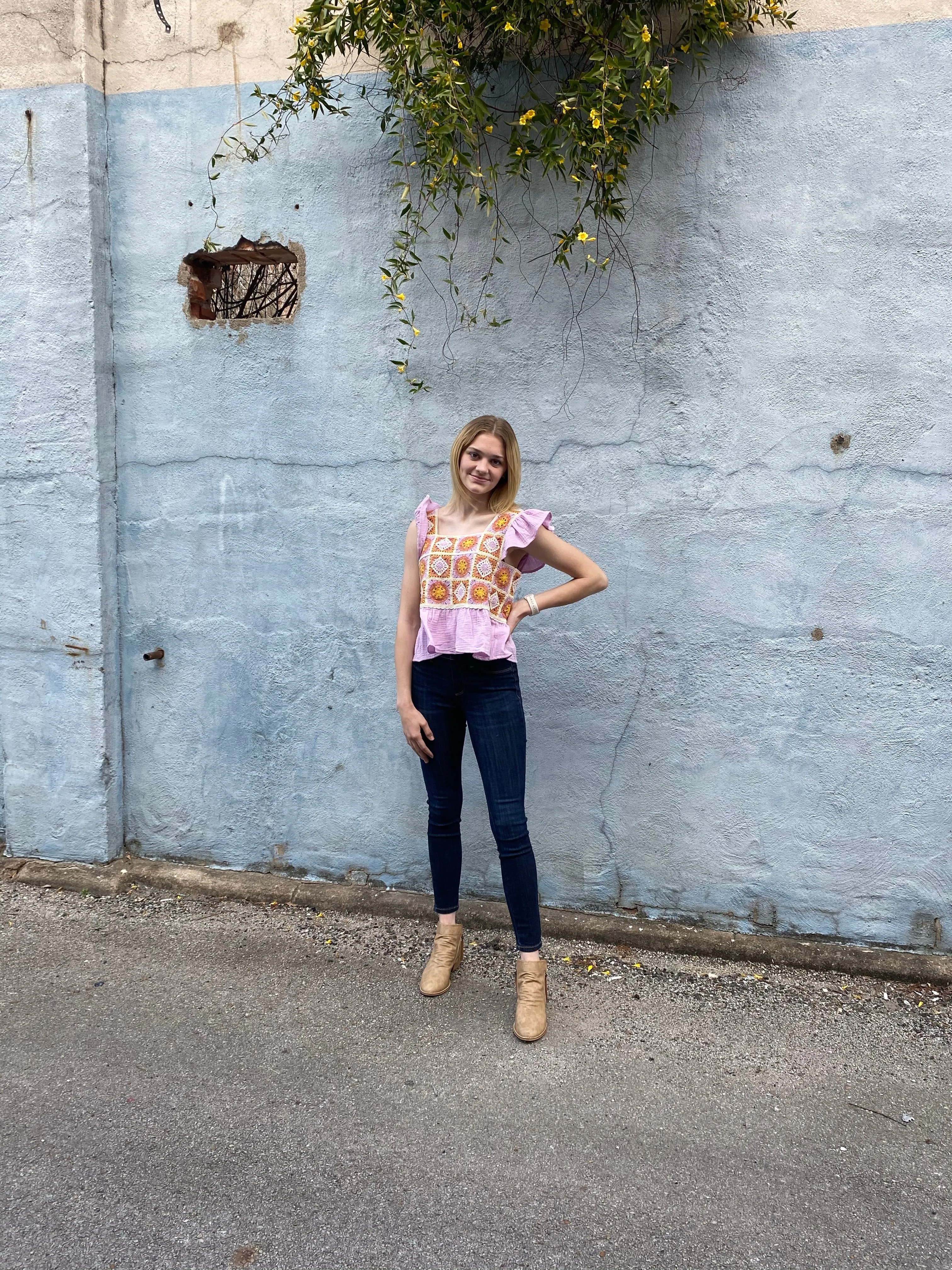 On the Shore Crochet Tunic: Natural