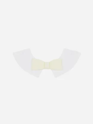 Organic Cotton Bow Tie Collar | Lemon