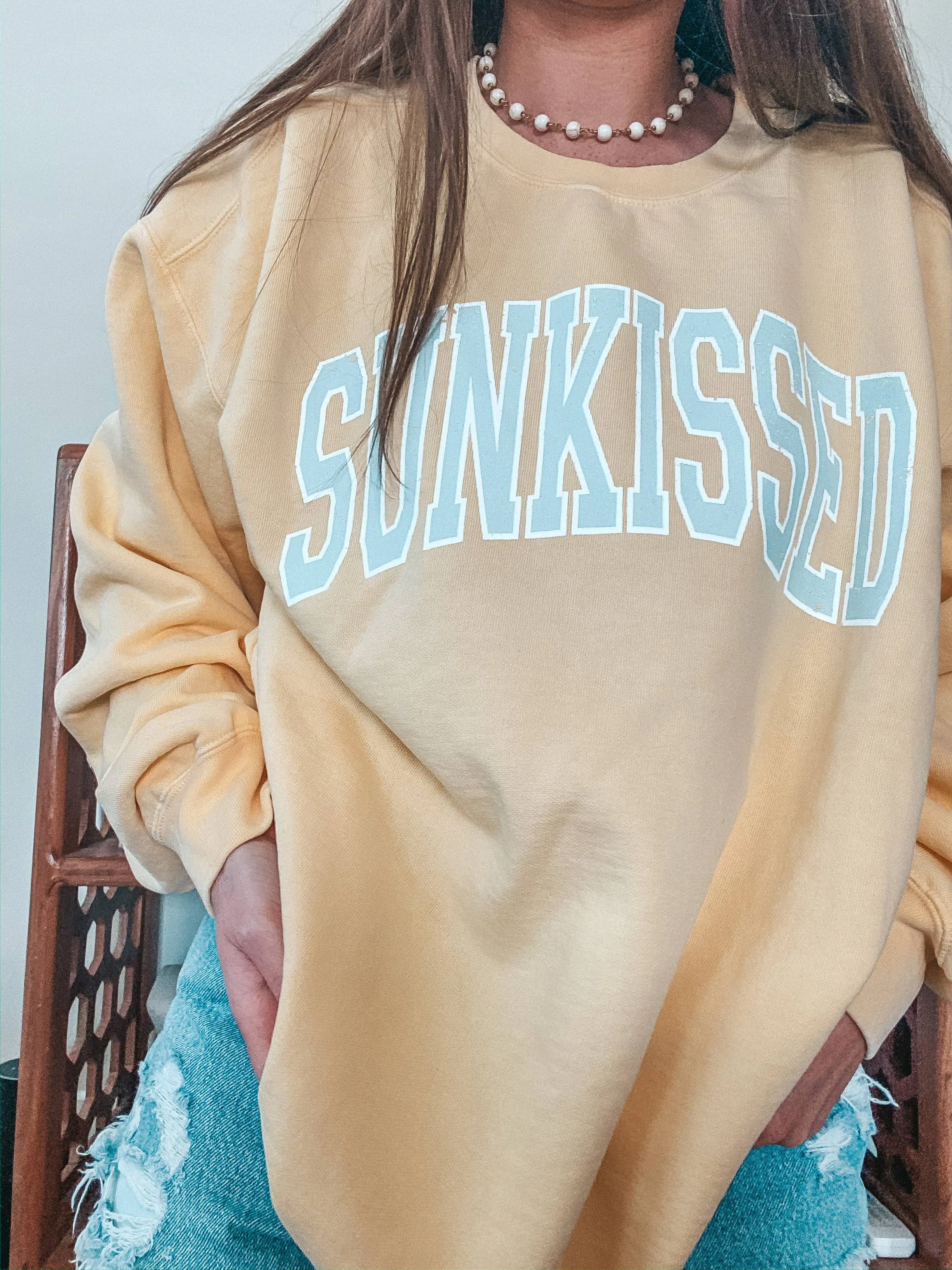 Original Sunkissed Sweatshirt: Pineapple