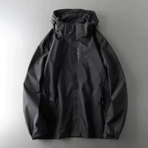 Ortwim Men's Waterproof Windbreaker Jacket