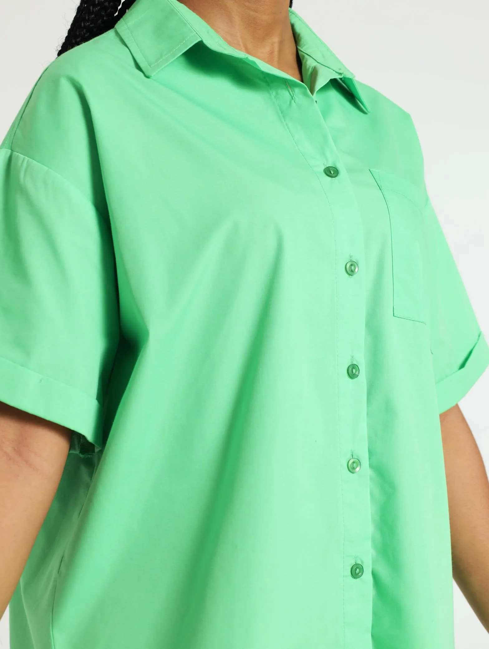 Oversized Shirt - Green