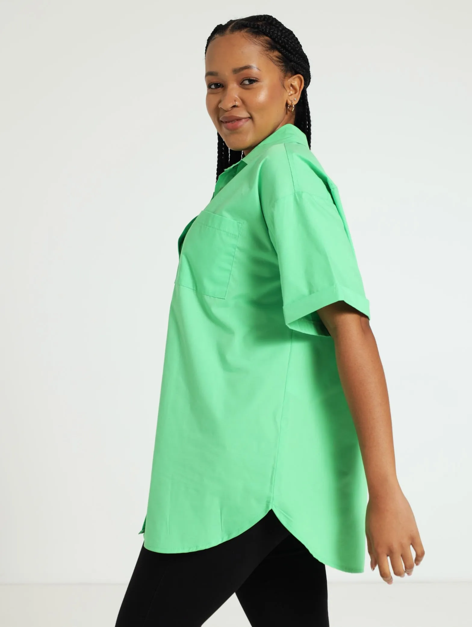Oversized Shirt - Green