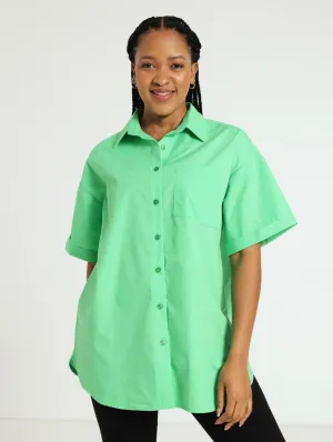 Oversized Shirt - Green