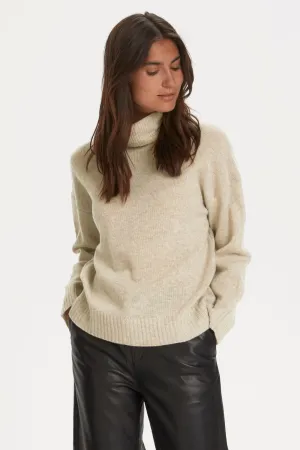 Part Two Fan Pullover (Smoke Grey Melange)