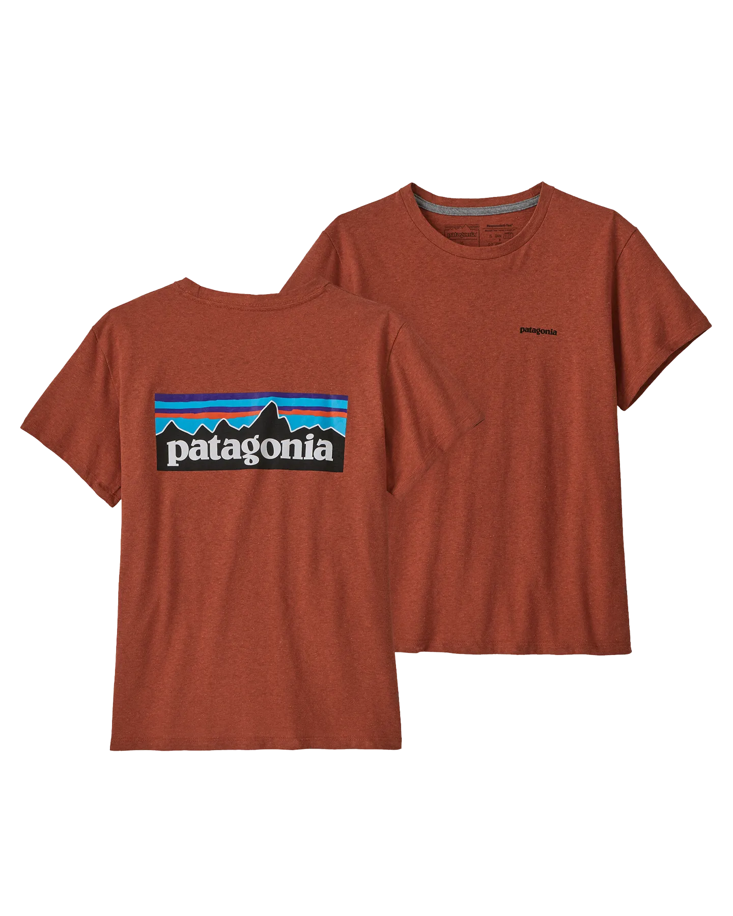 Patagonia Women's P-6 Logo Responsibili-Tee - Quartz Coral