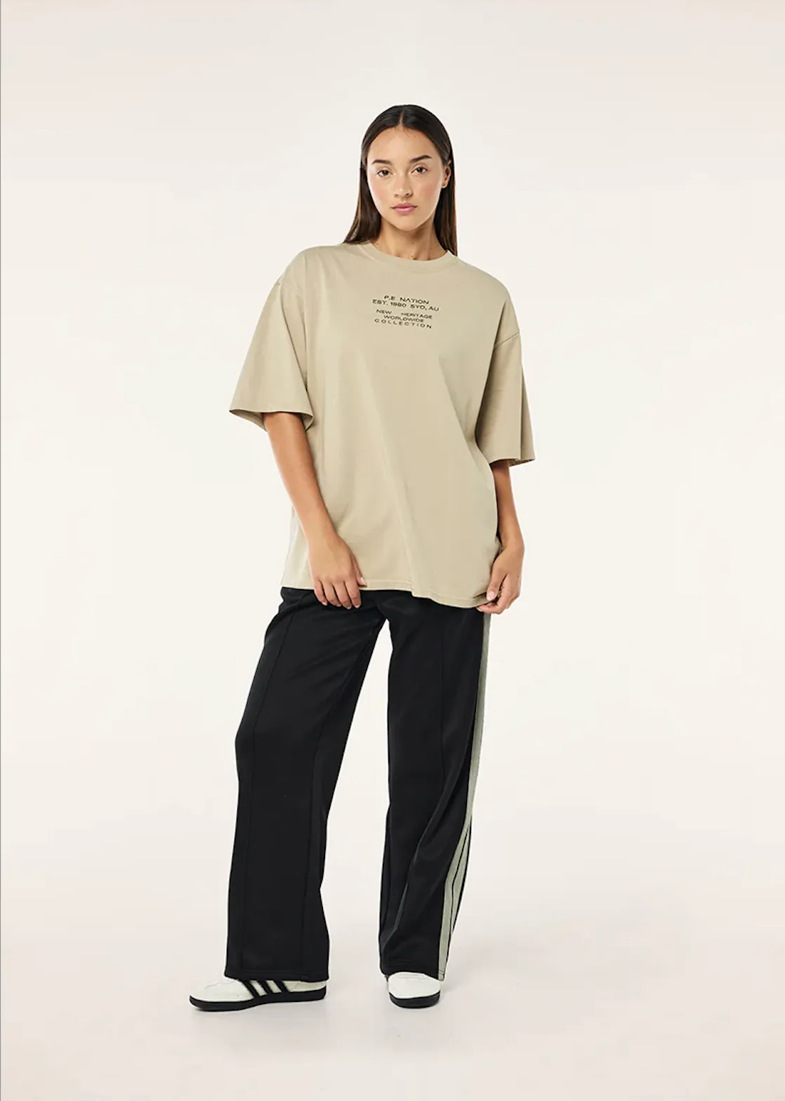 P.E NATION Lamont Tee - Washed Biscuit