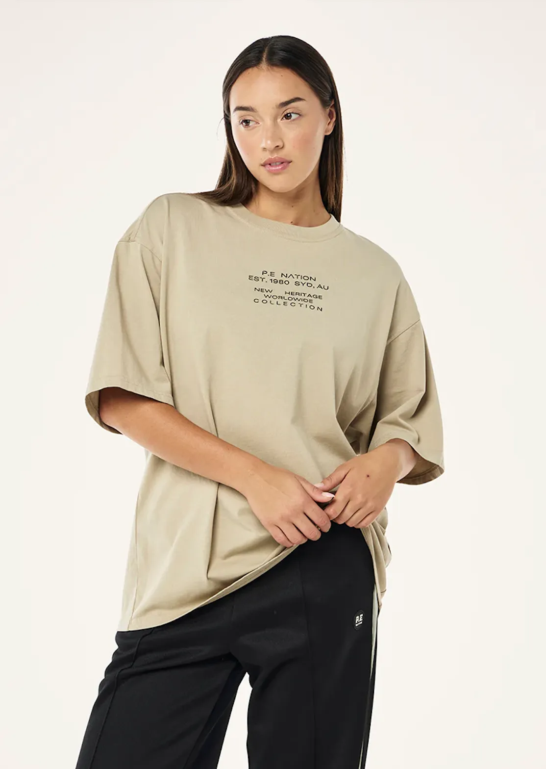 P.E NATION Lamont Tee - Washed Biscuit