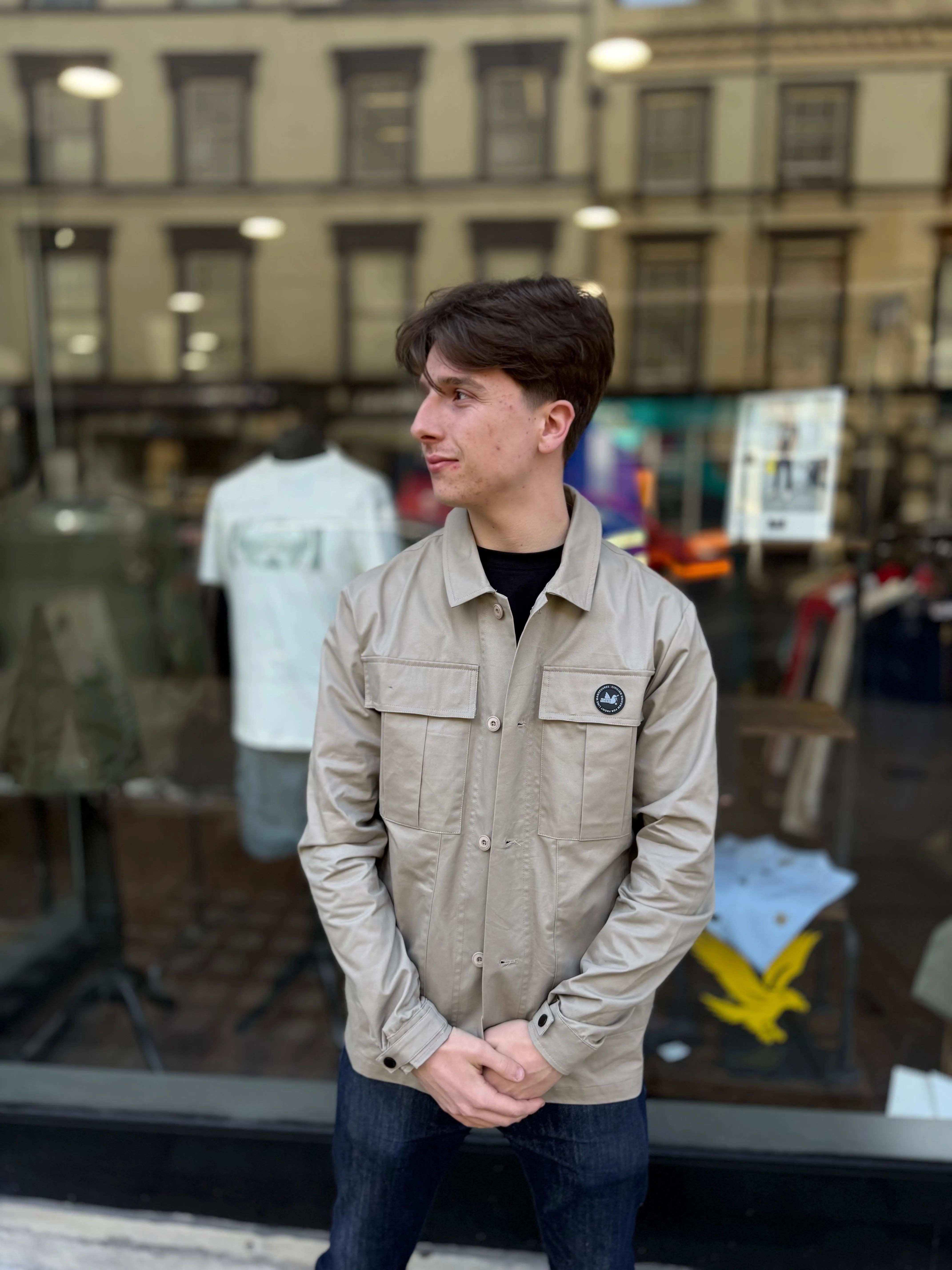 Peaceful Hooligan Harrison Jacket Light Taupe