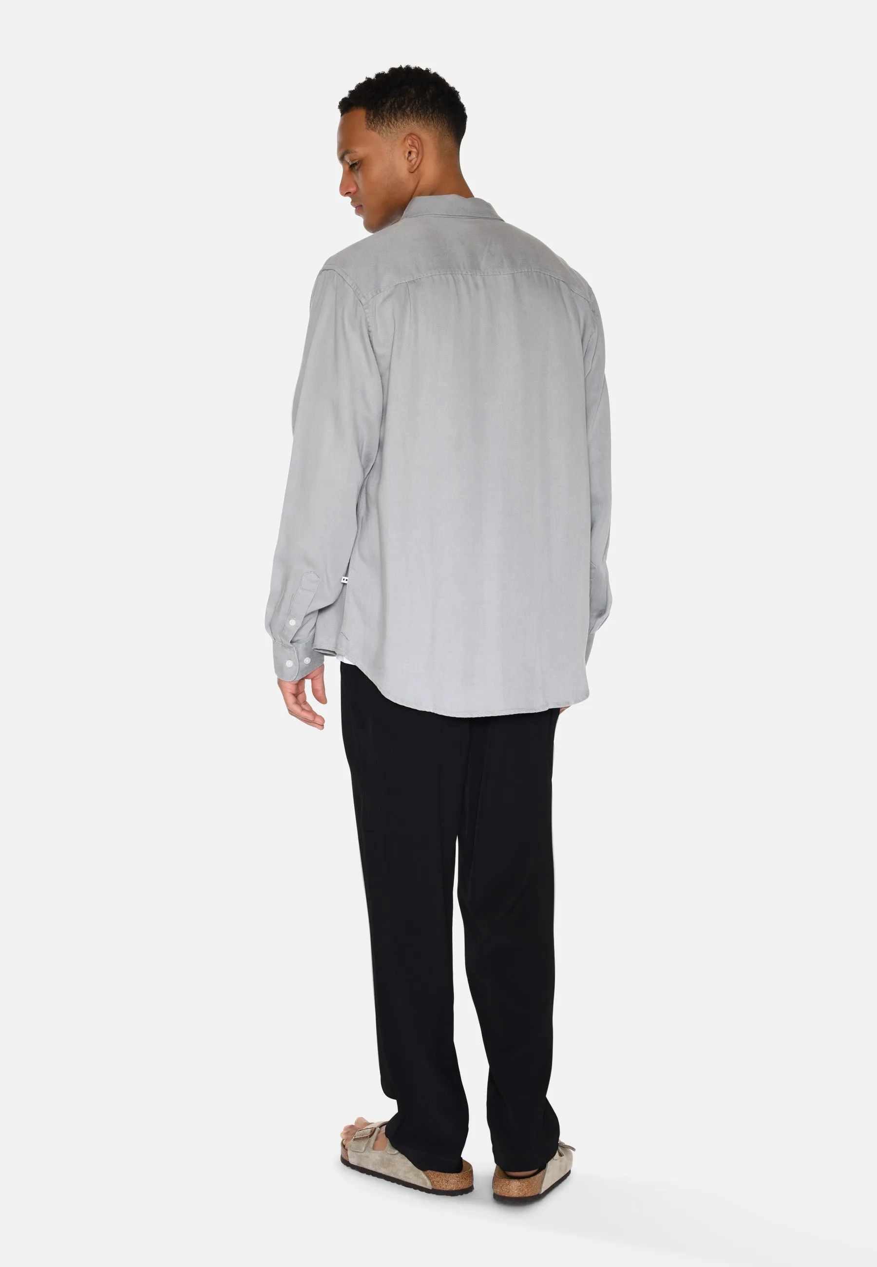 Pedro long sleeved shirt 3859 - Light Grey