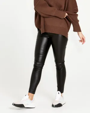 Peri Wet Look Skinny Leg Stretchy Pants