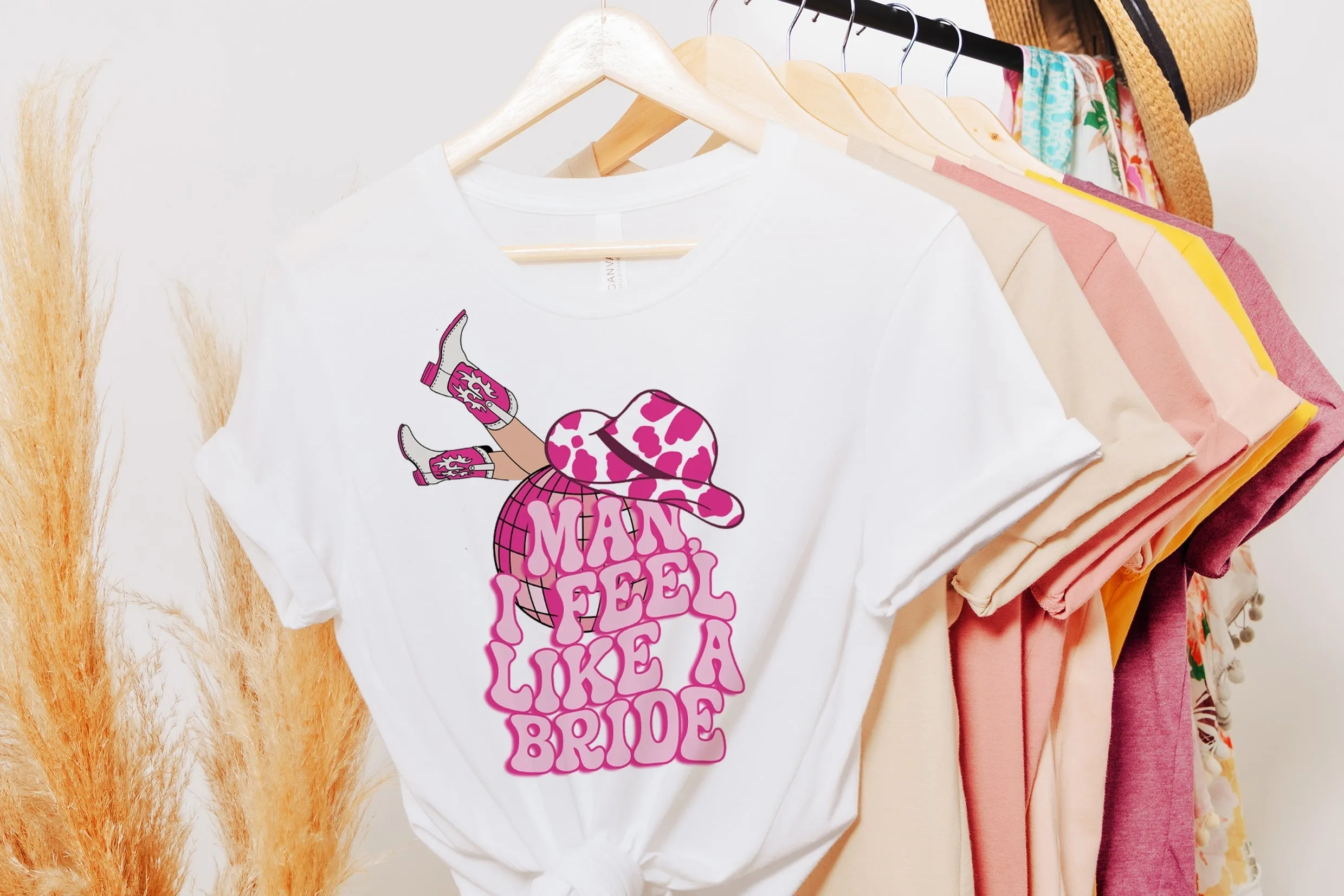 Personalised Cowboy Themed Hen Party T shirts