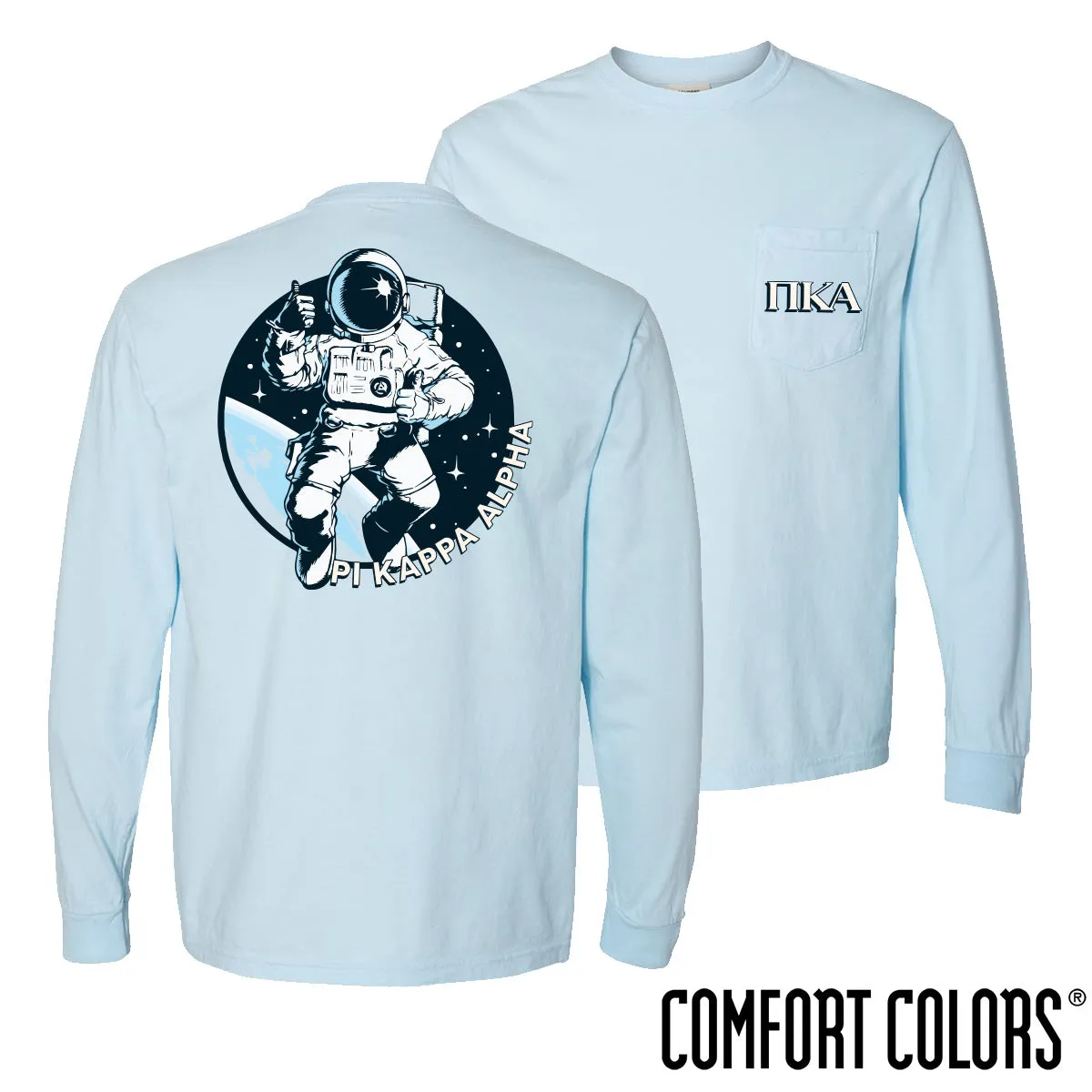 Pike Space Age Long Sleeve Pocket Tee