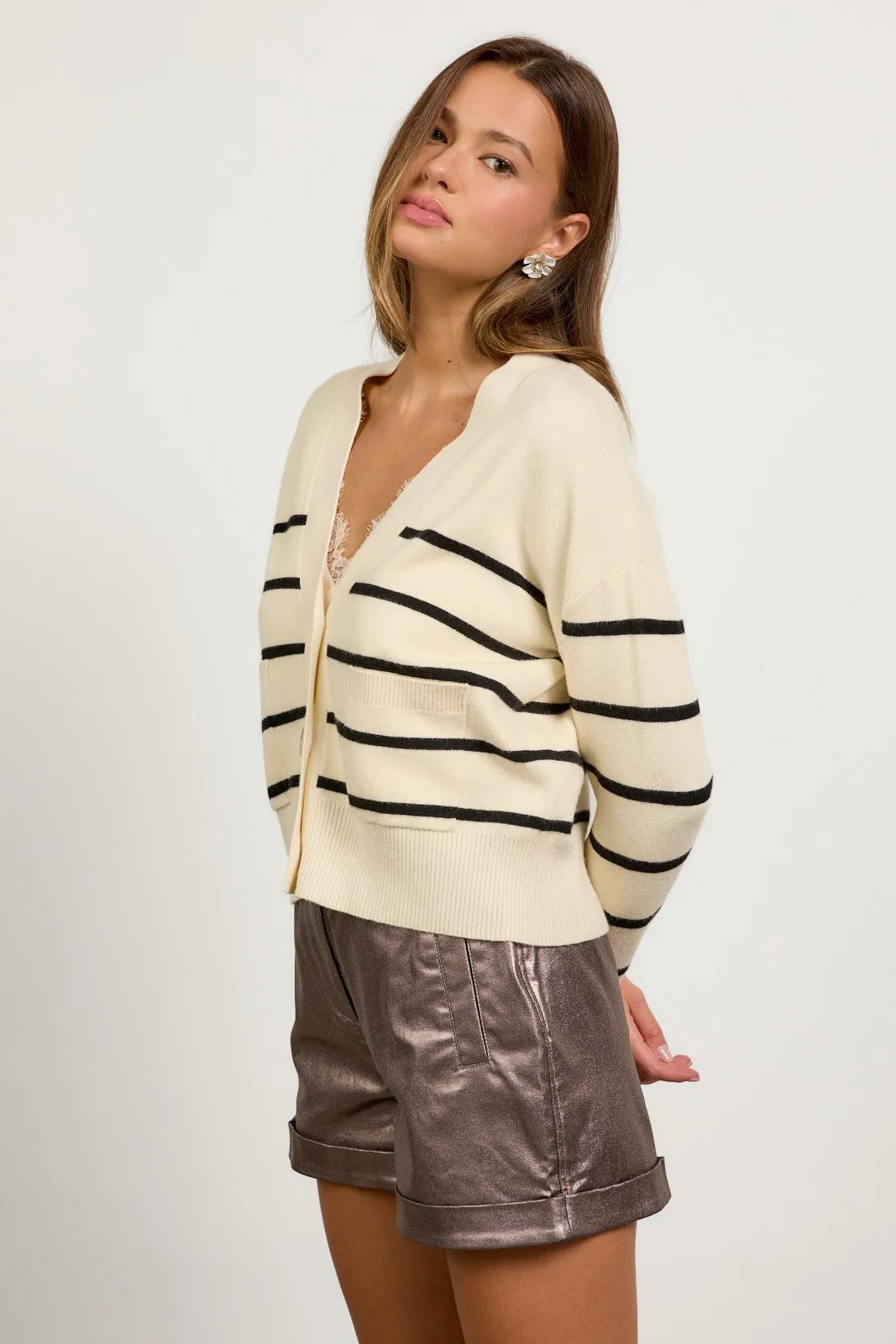 Playful Twist Cardi