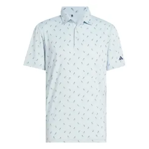 Polo de malla con estampado adidas Ultimate365