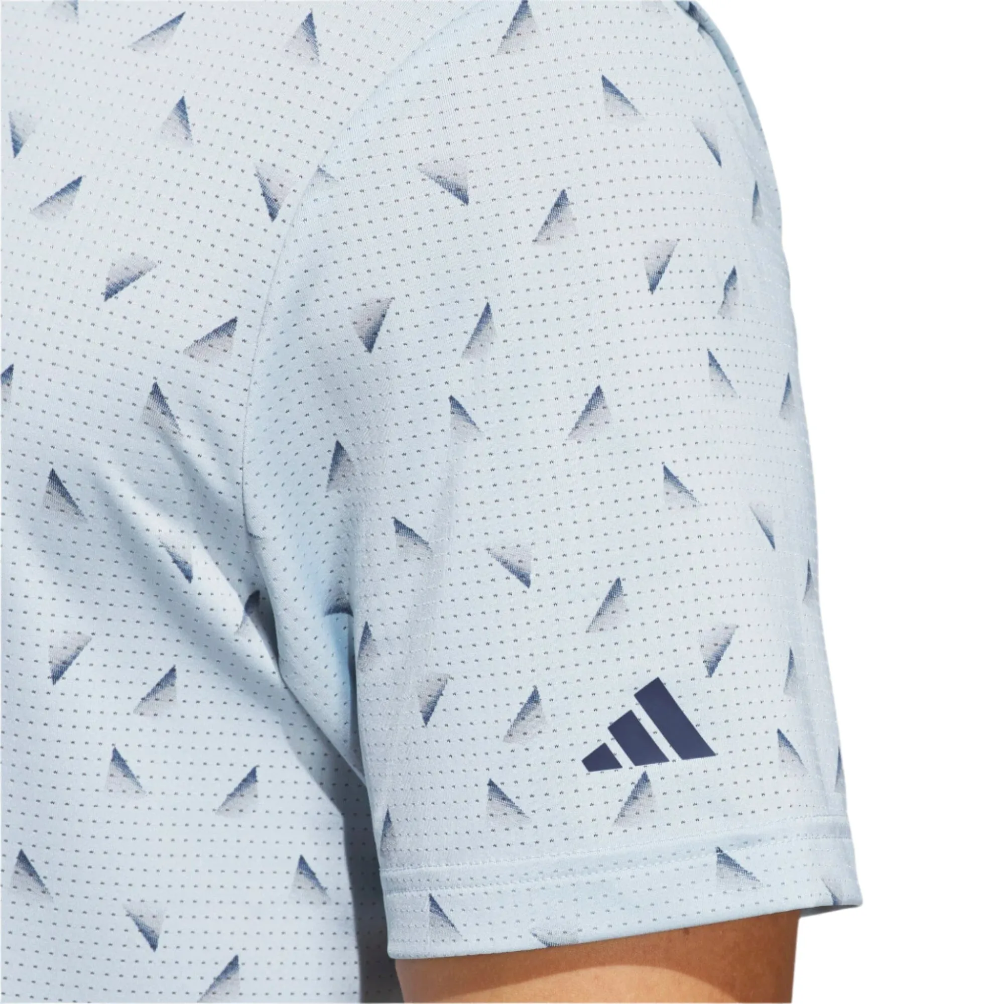 Polo de malla con estampado adidas Ultimate365