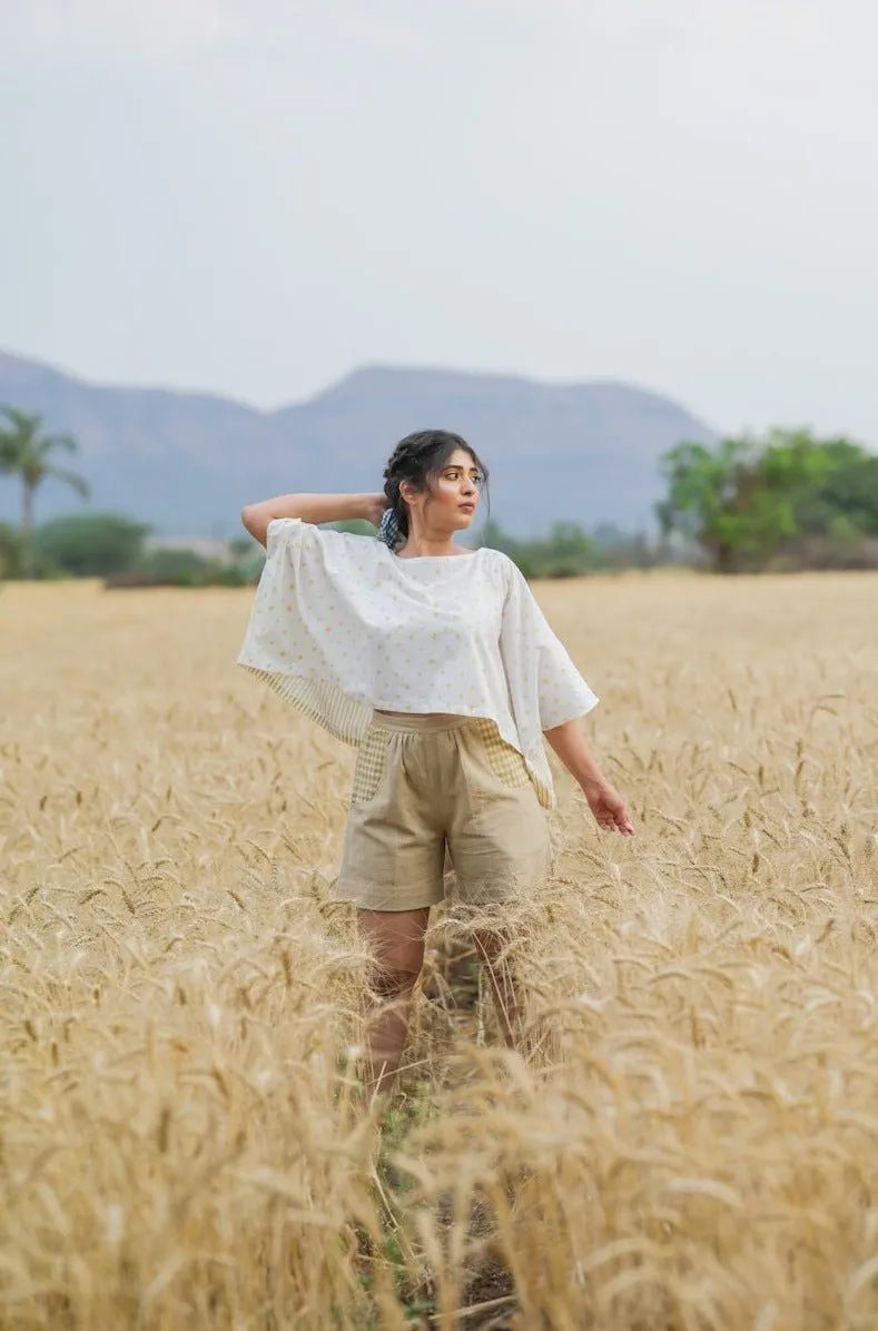 Poppy - Oversized Crop Top