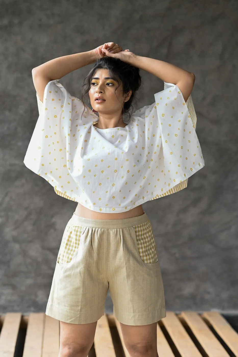 Poppy - Oversized Crop Top