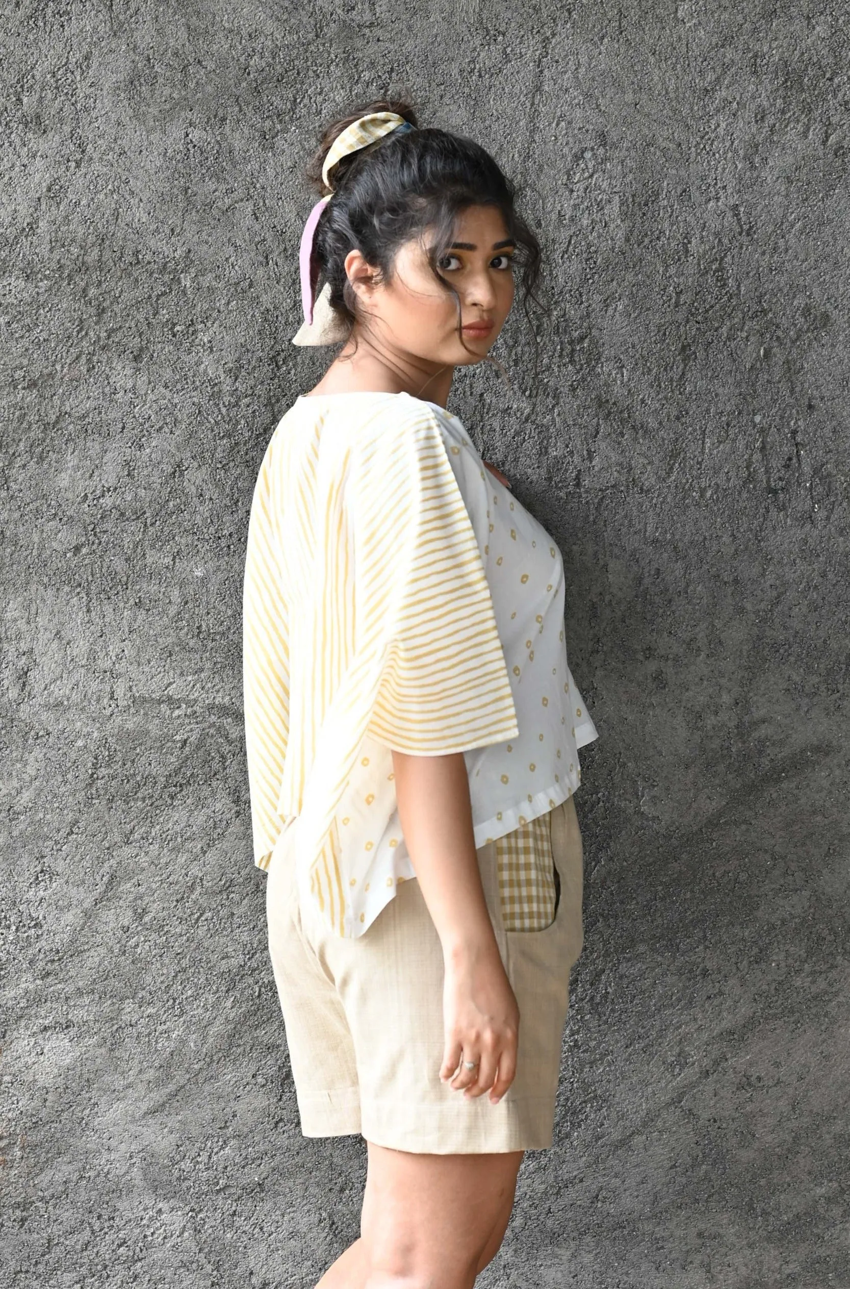 Poppy - Oversized Crop Top