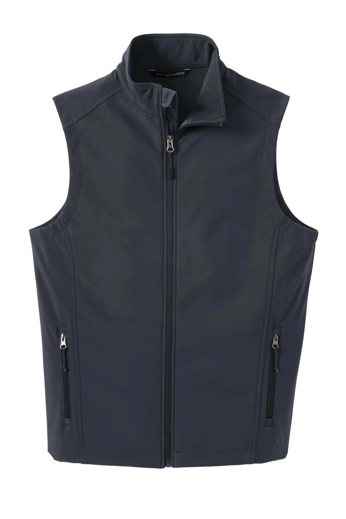 Port Authority Core Soft Shell Vest. J325 Battleship Grey