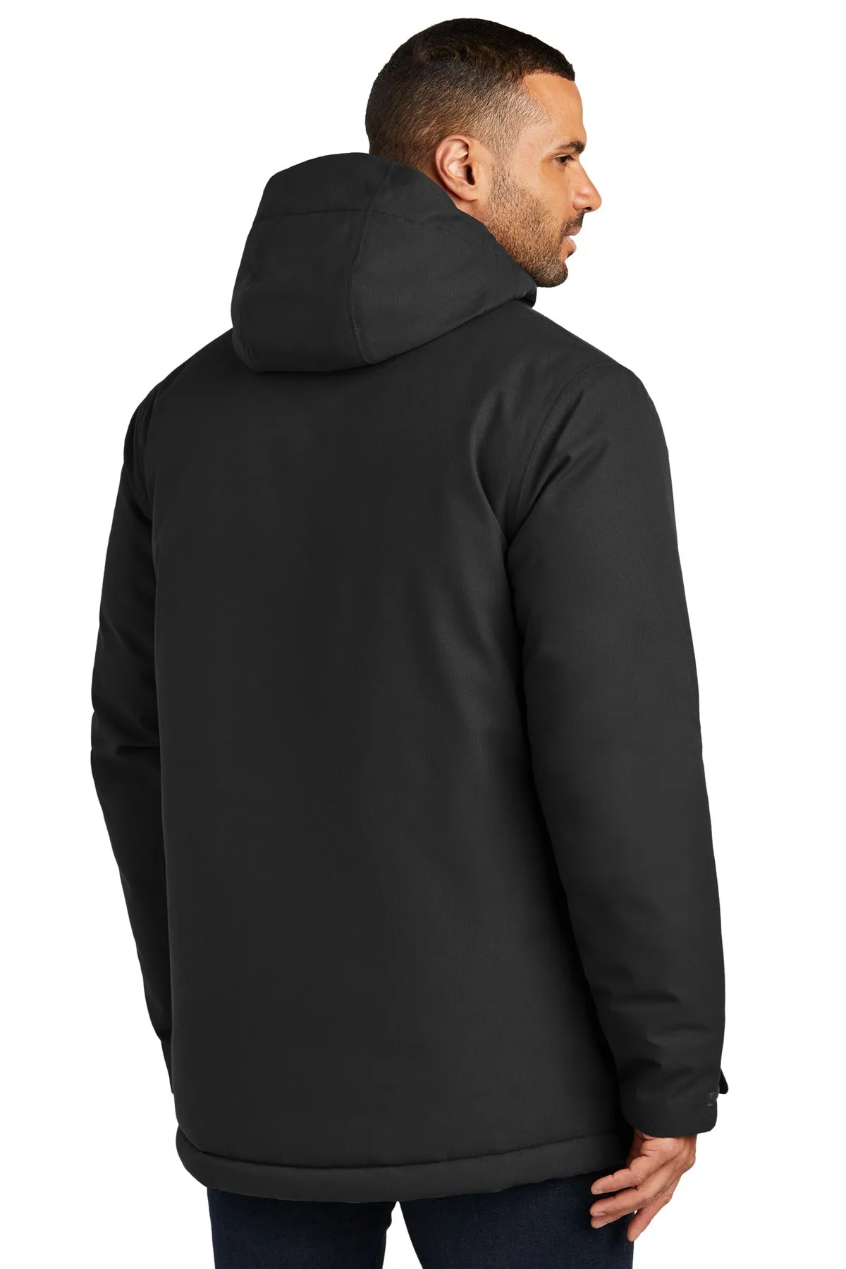 Port Authority Latitude Waterproof Heavyweight Parka J363 Deep Black