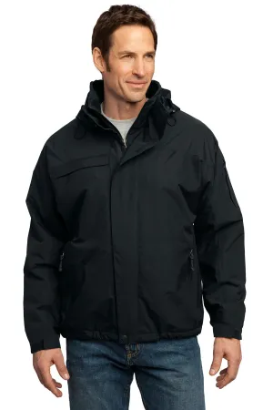 Port Authority Tall Nootka Jacket. TLJ792 Black/ Black Tall