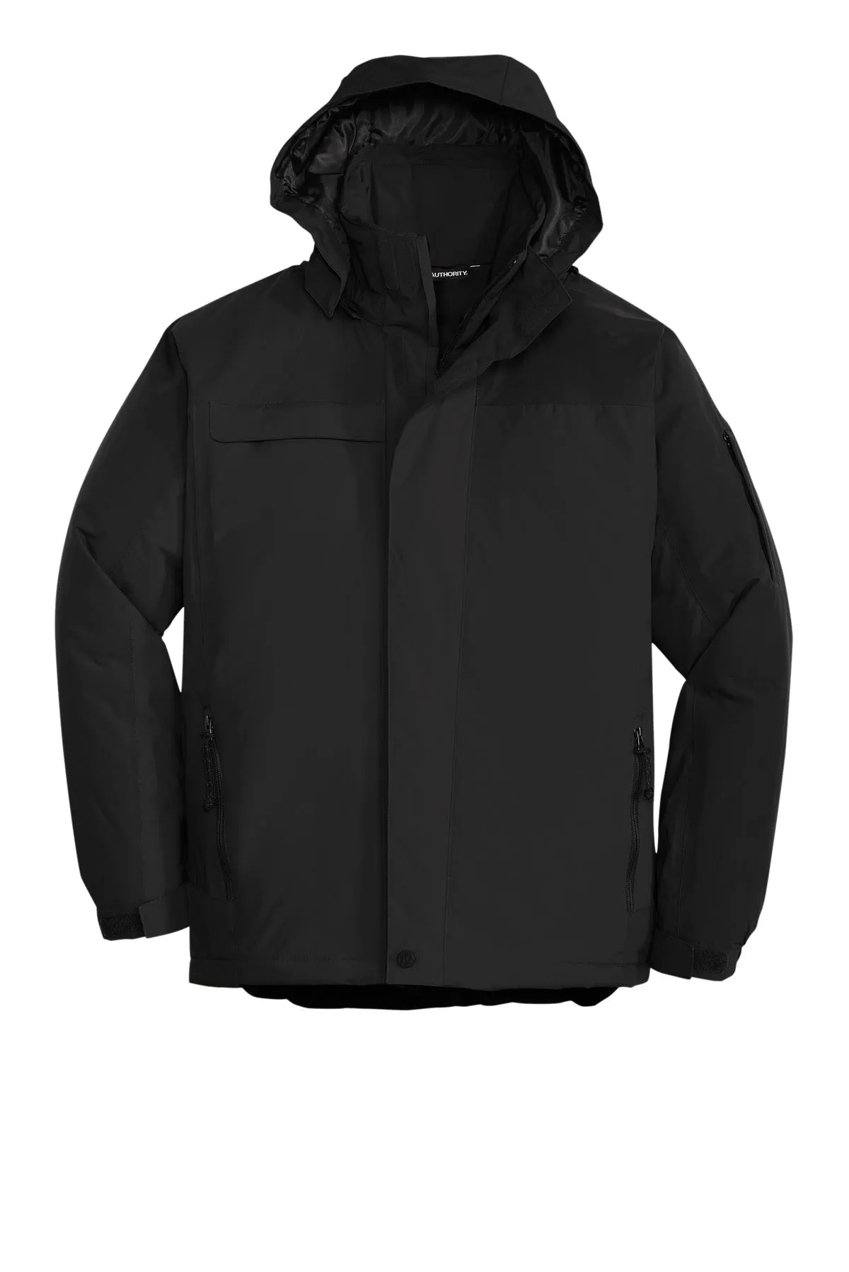 Port Authority Tall Nootka Jacket. TLJ792 Black/ Black Tall