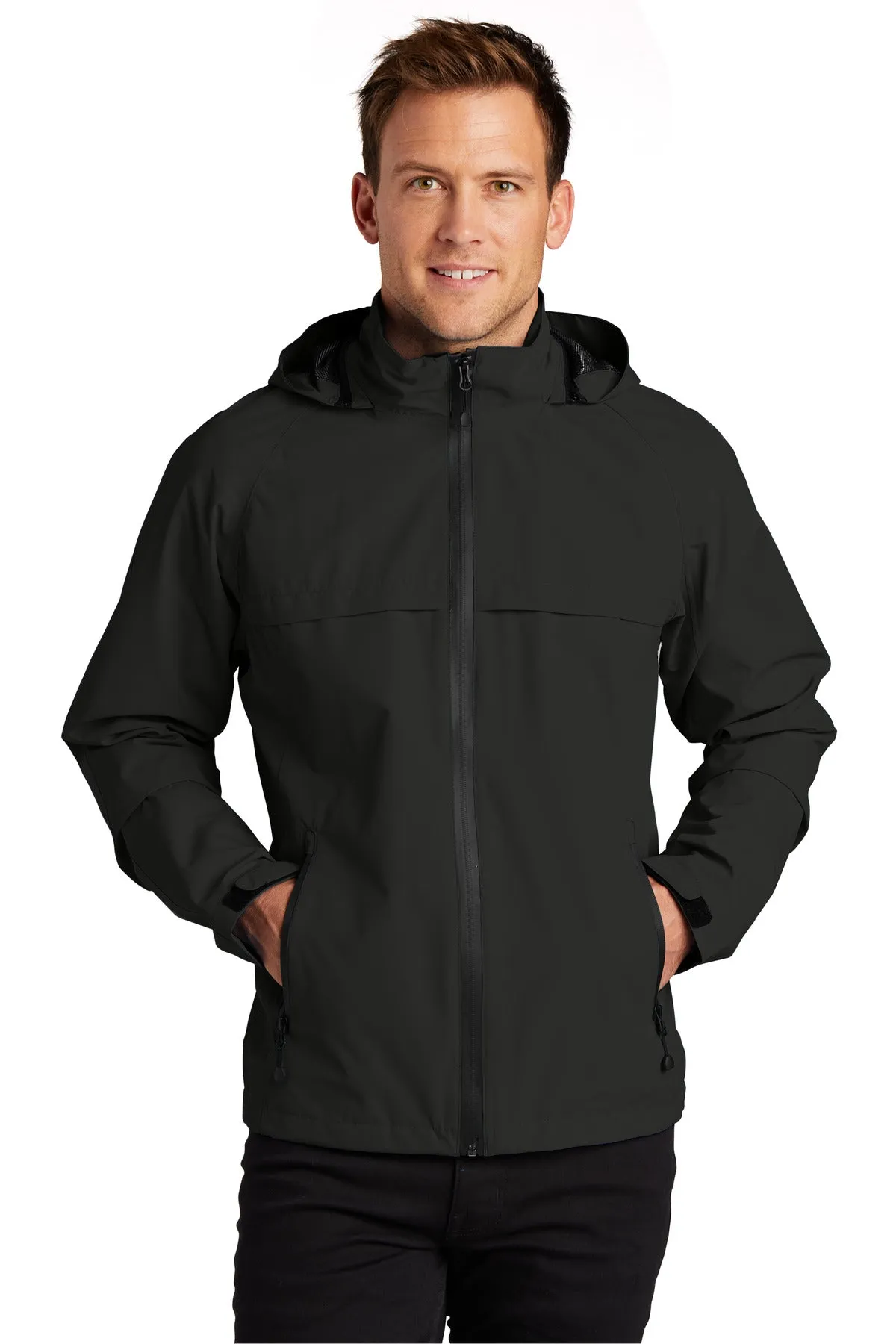 Port Authority Tall Torrent Waterproof Jacket TLJ333 Black Tall