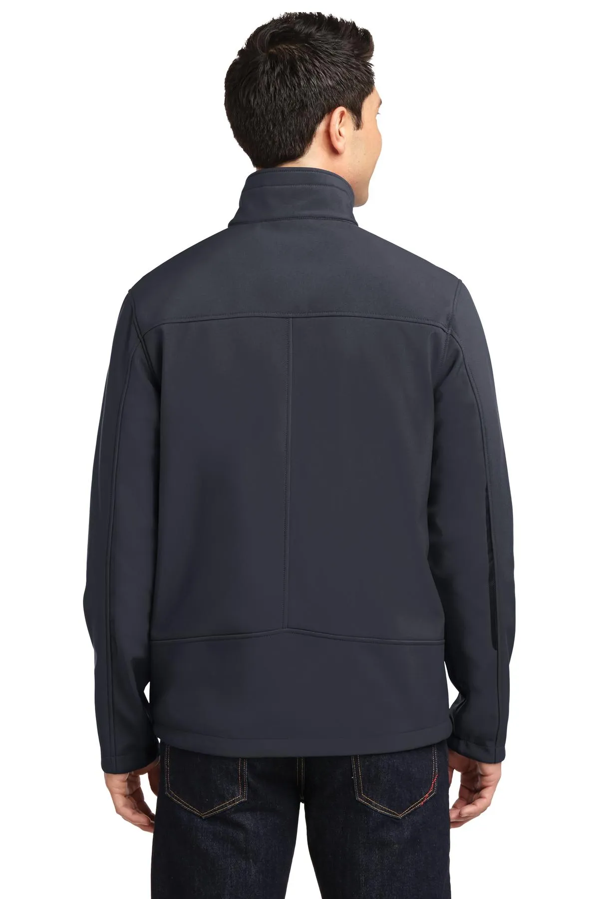 Port Authority Welded Soft Shell Jacket. J324 Battleship Grey