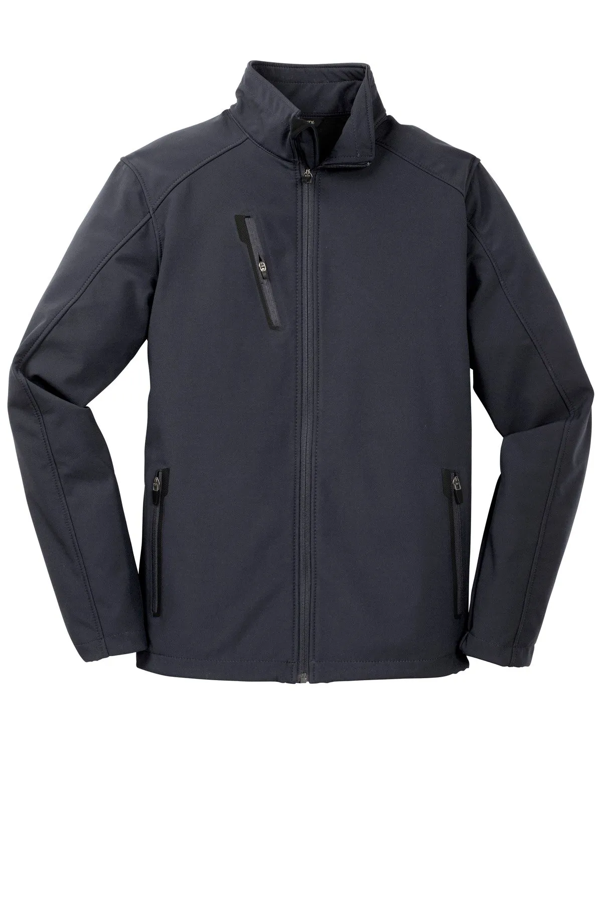Port Authority Welded Soft Shell Jacket. J324 Battleship Grey