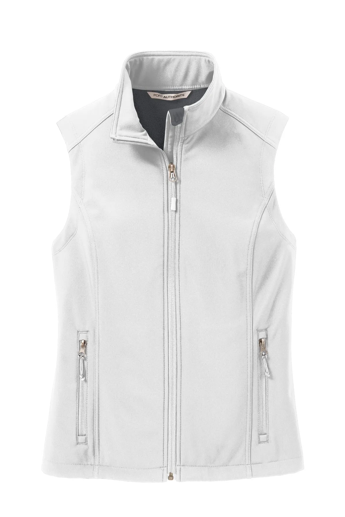 Port Authority Women's Core Soft Shell Vest. L325 Marshmallow