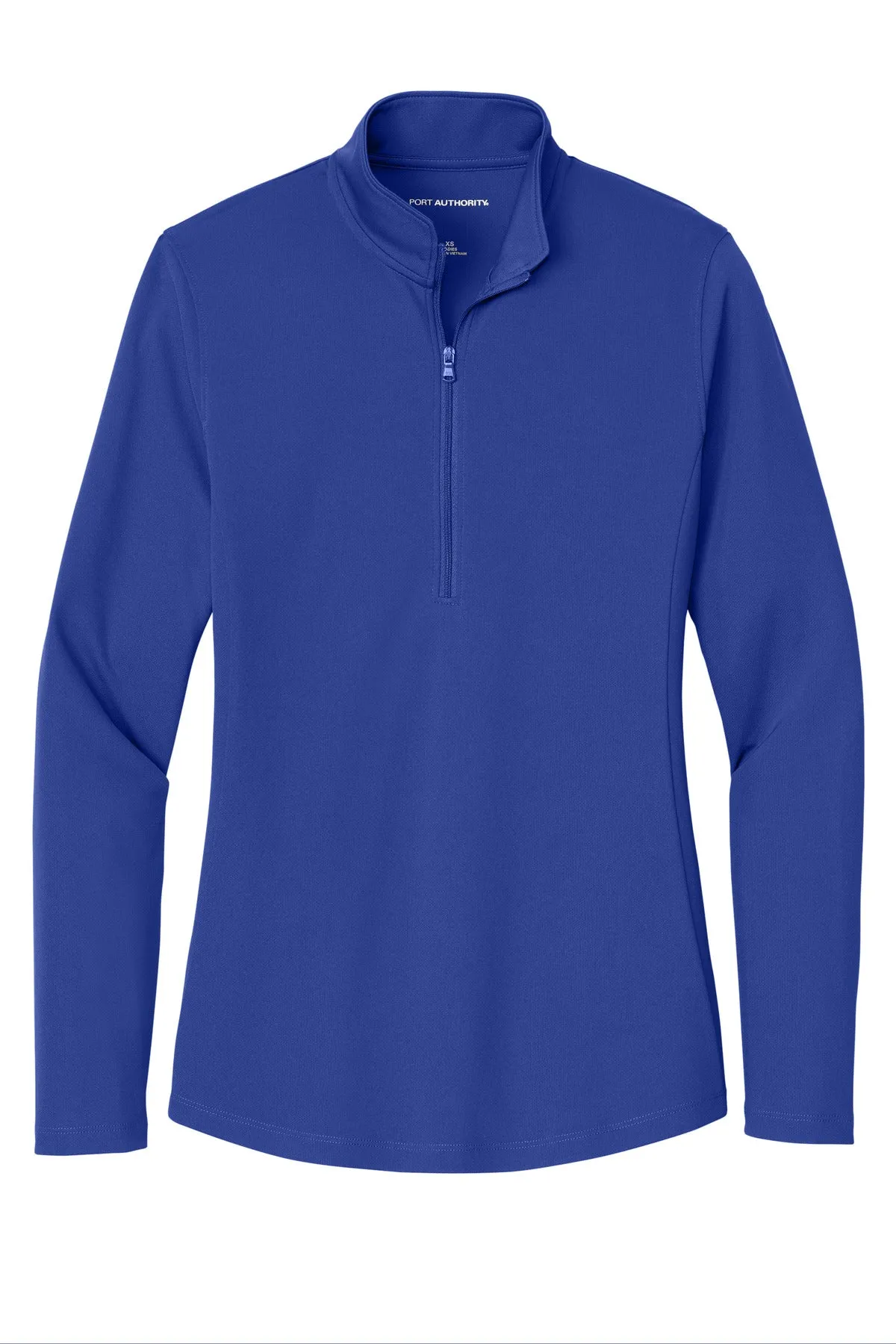 Port Authority Women's Dry Zone UV Micro-Mesh 1/4-Zip LK112 True Royal