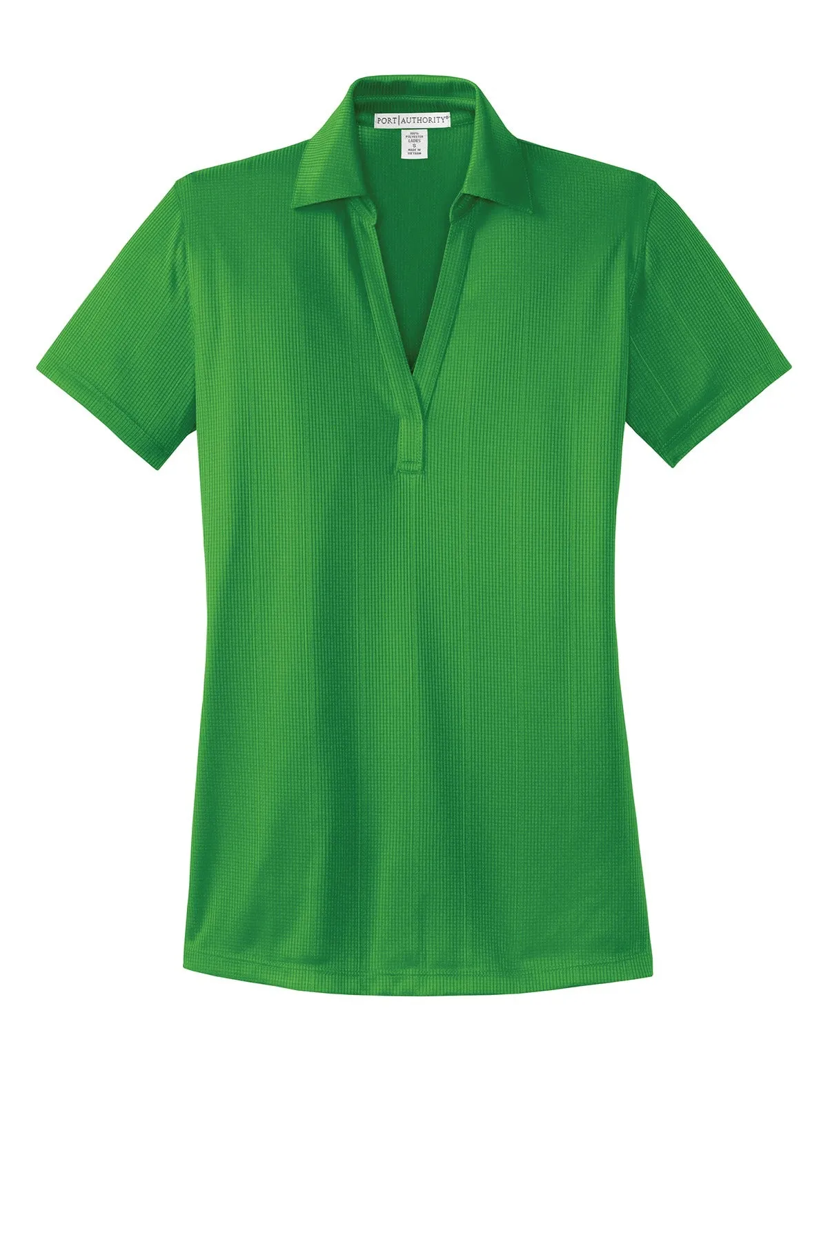 Port Authority Women's Performance Fine Jacquard Polo. L528 Vine Green