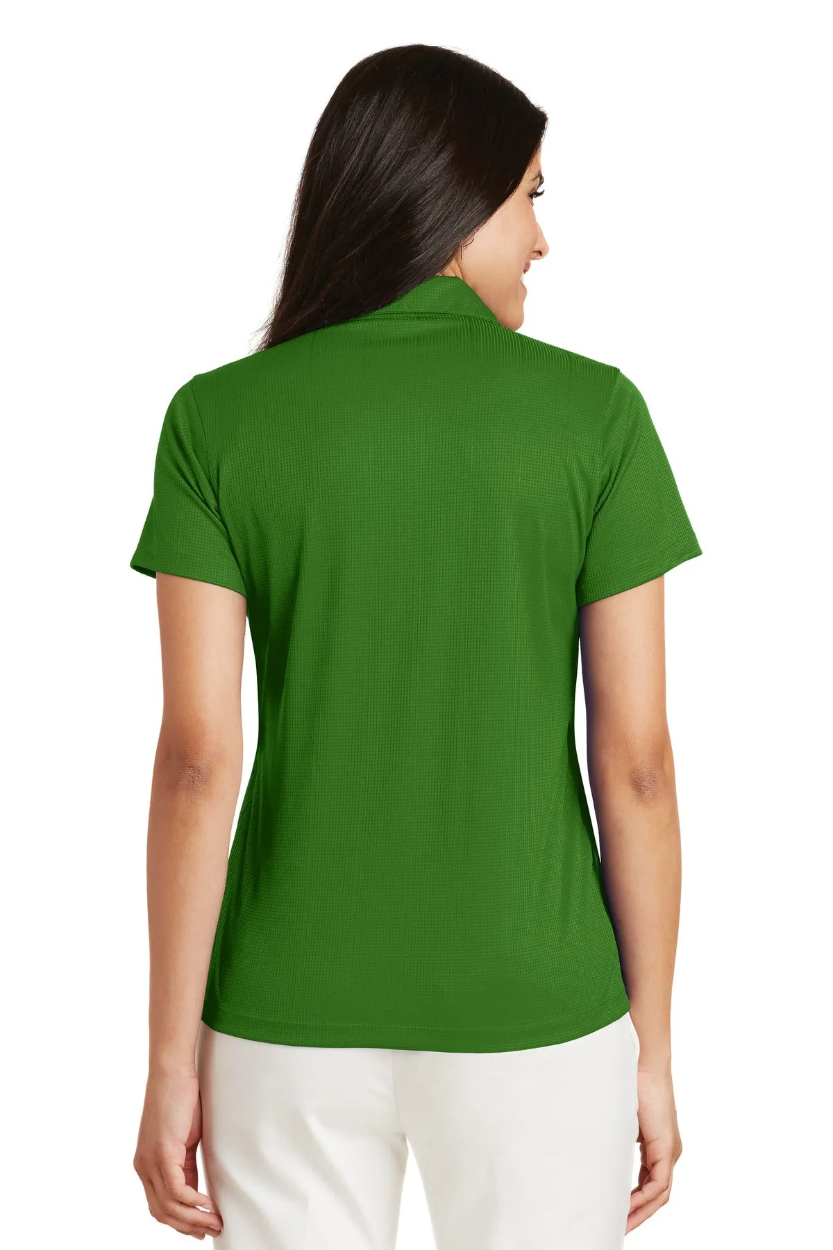 Port Authority Women's Performance Fine Jacquard Polo. L528 Vine Green
