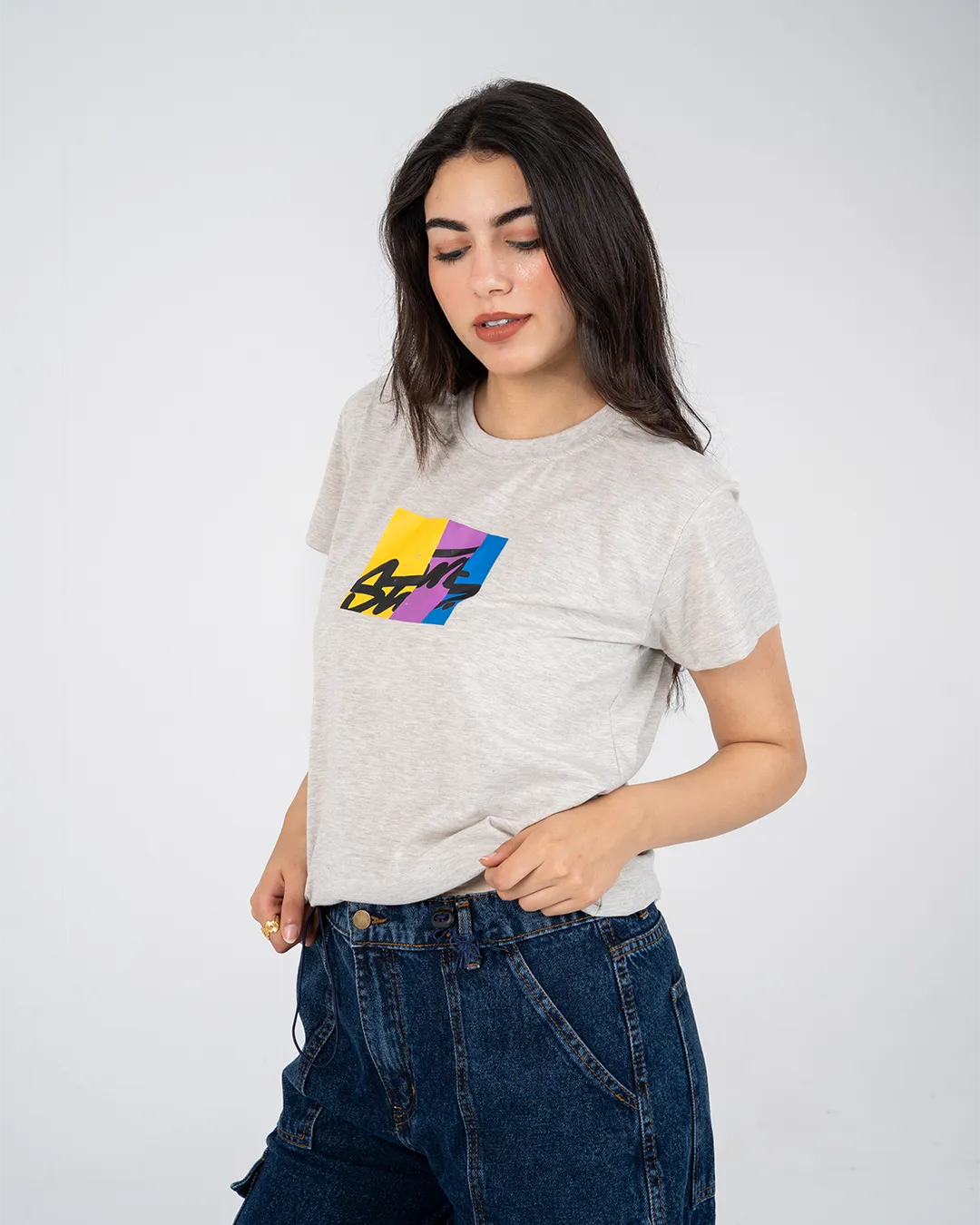 Printed Womens T-shirt Short Sleeve