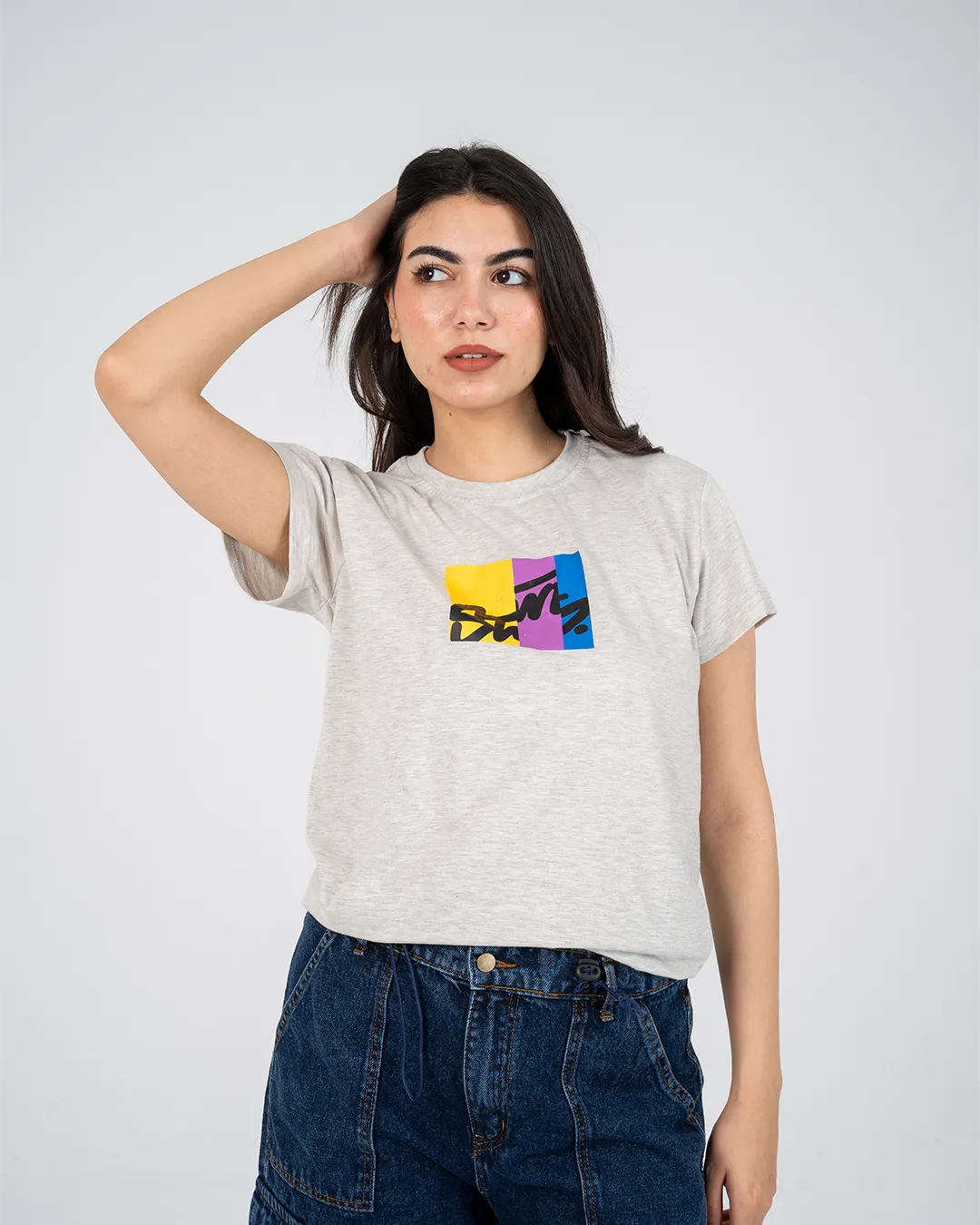 Printed Womens T-shirt Short Sleeve