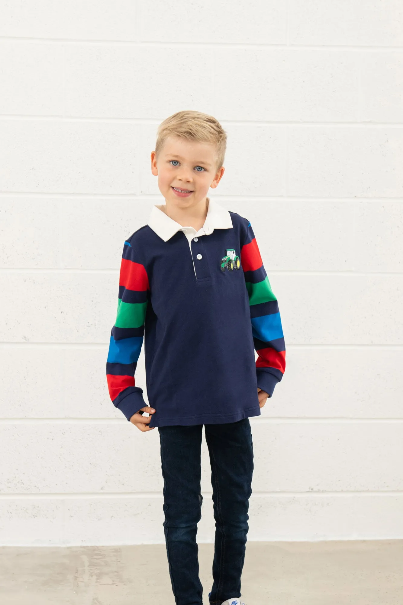 Rafferty Top - Green Tractor