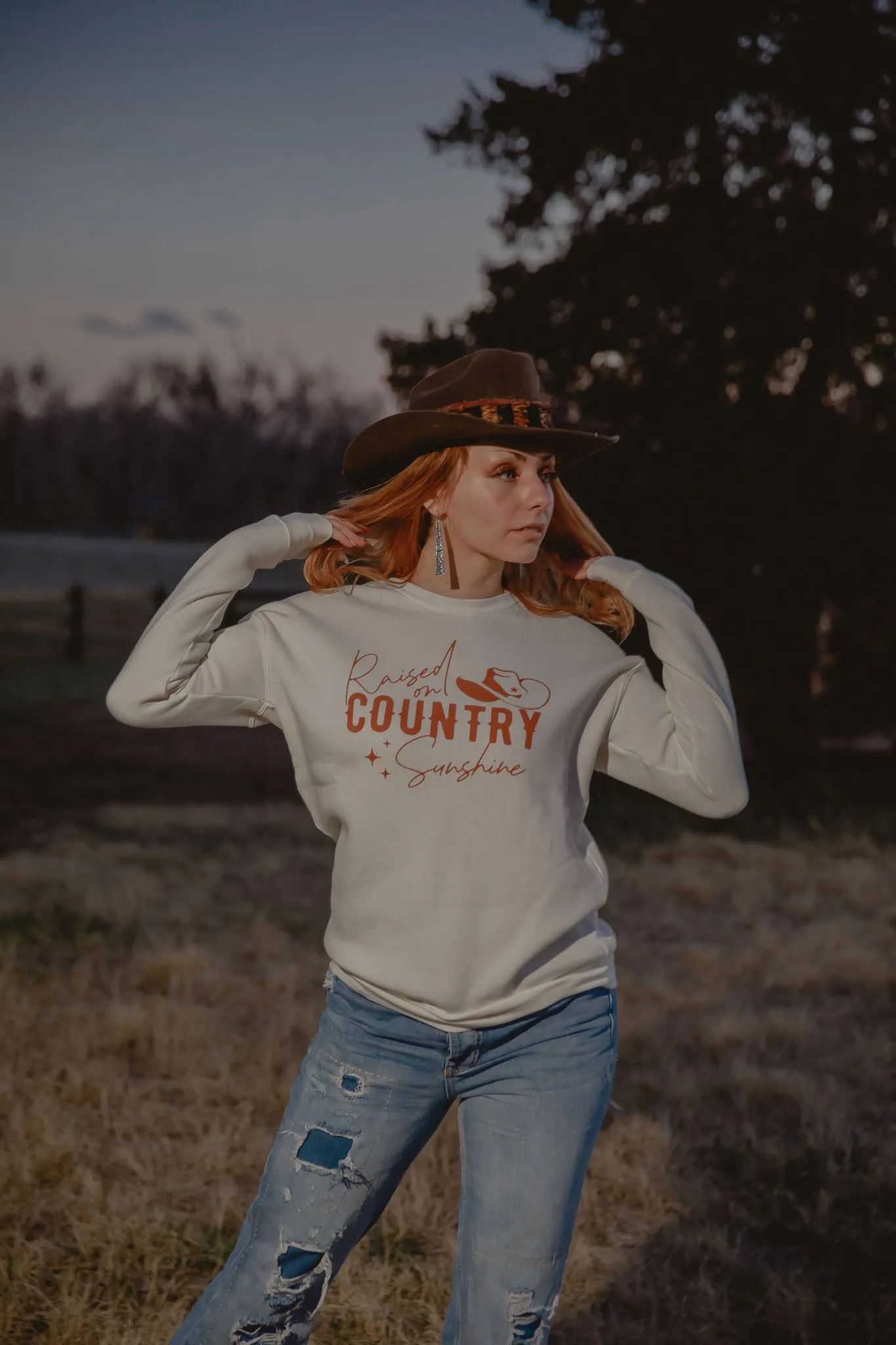 Raised on Country Sunshine Sweatshirt