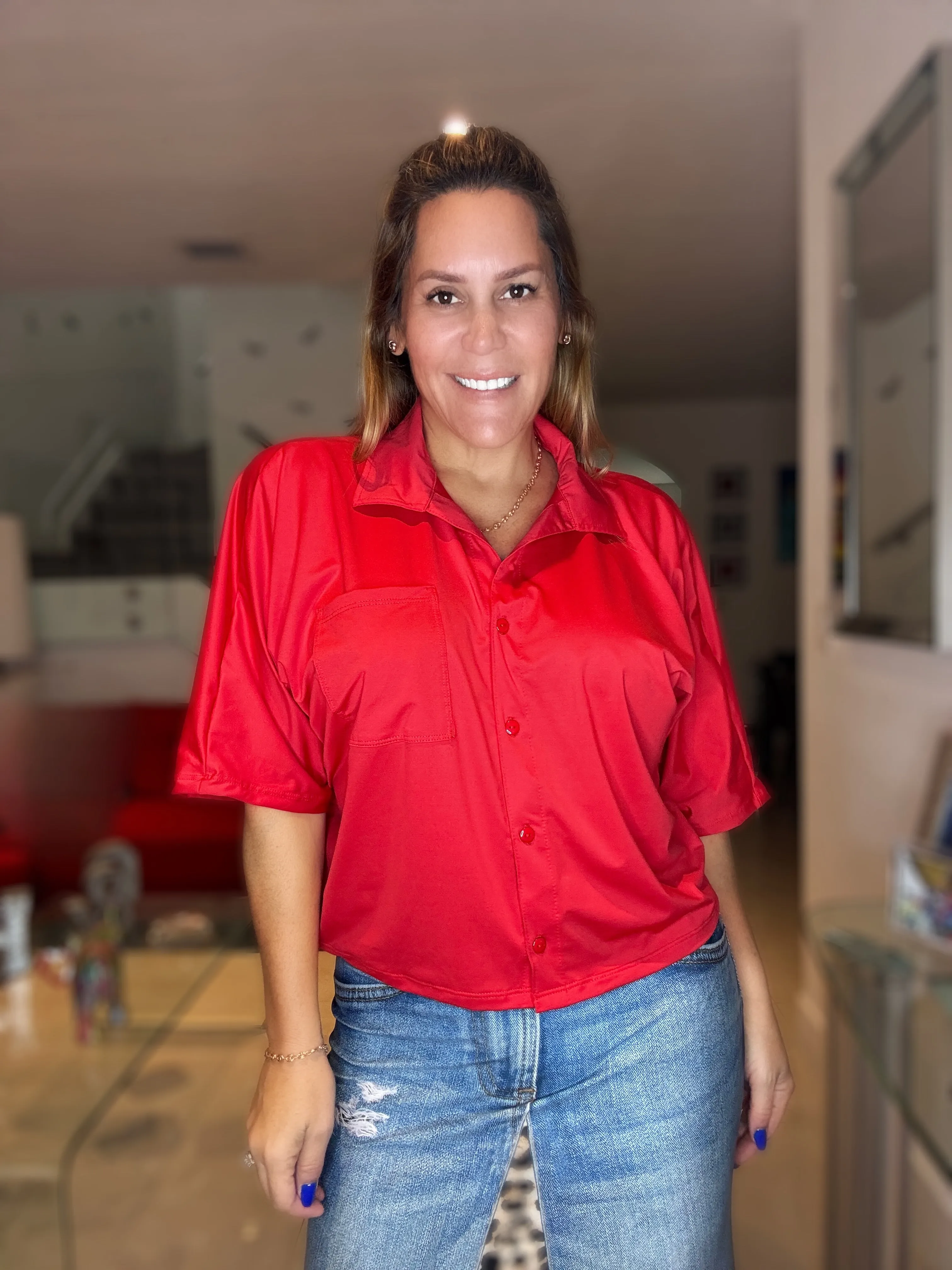 Red Basic Thsirt