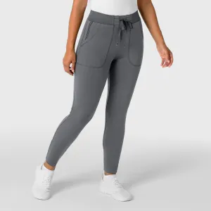 RENEW 5259 Knit Track Scrub Pants Pewter