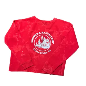 Reverse Dye Vintage Camp Sweatshirt