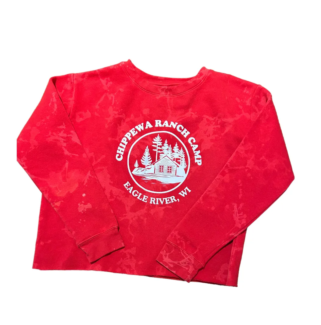 Reverse Dye Vintage Camp Sweatshirt
