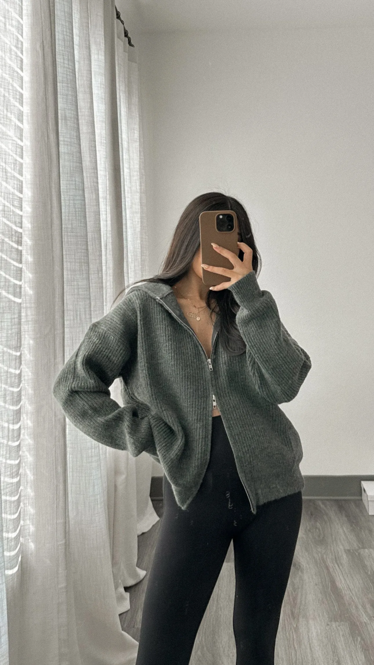 Ronan Zip Sweater - FINAL SALE