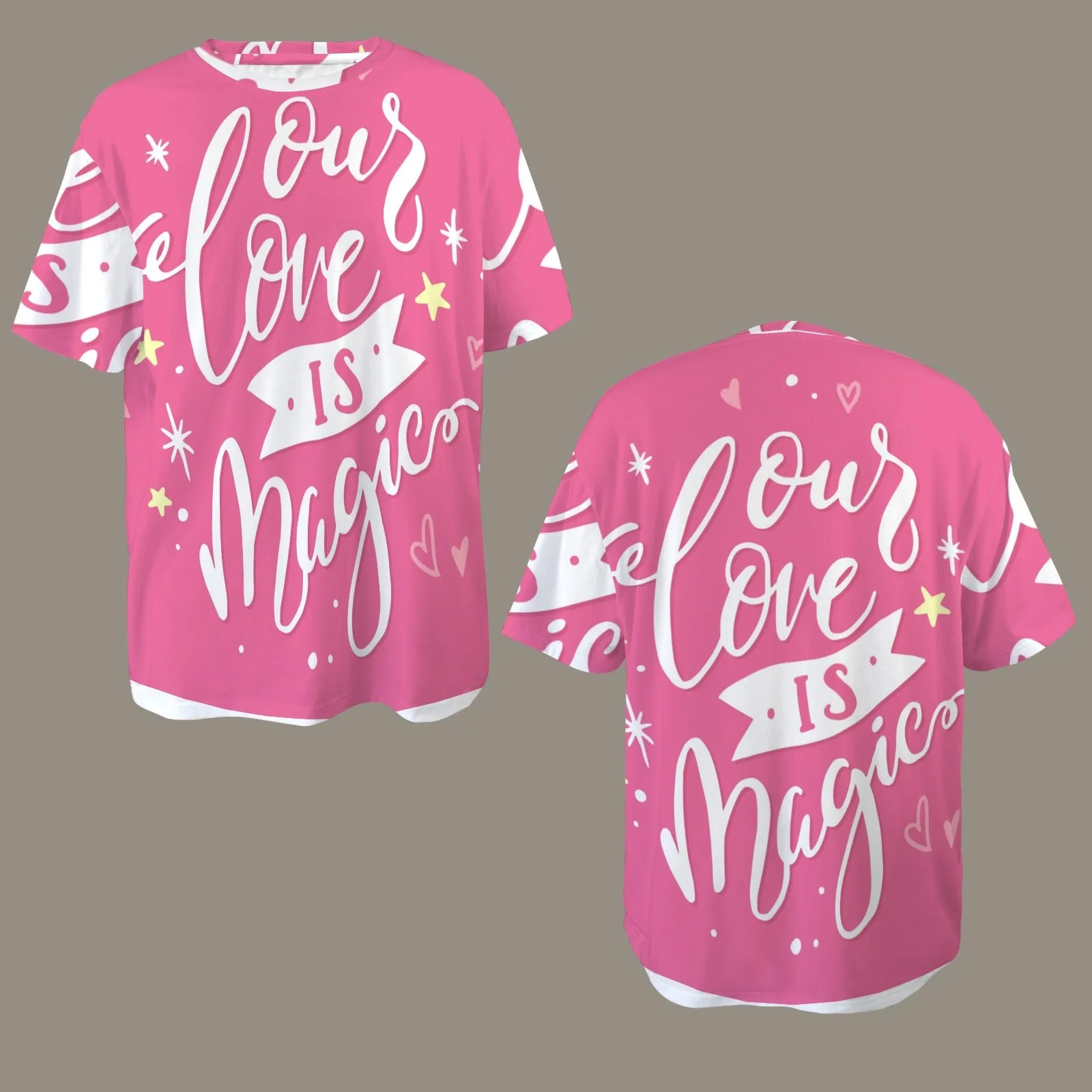 Round Neck Loose T-Shirts
