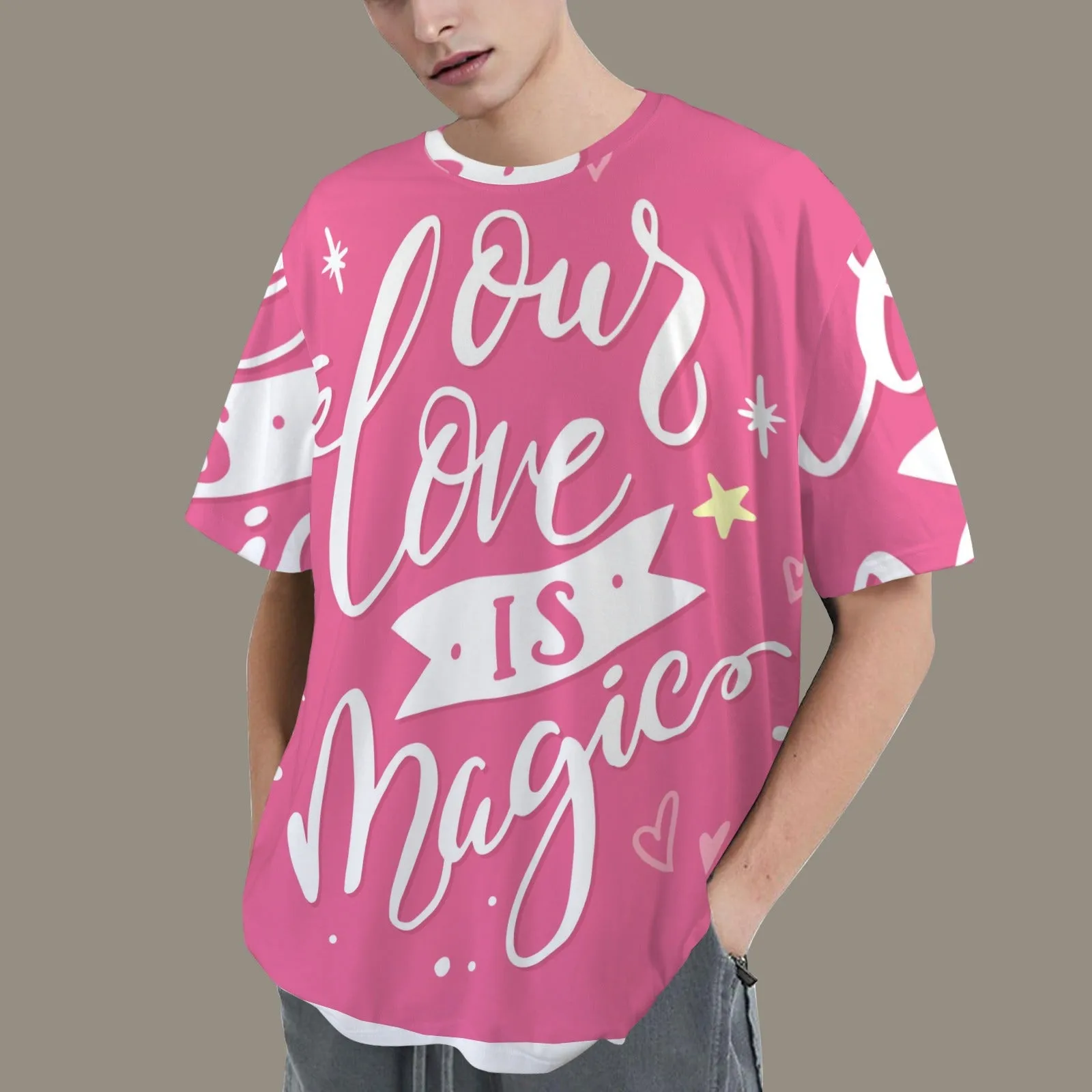 Round Neck Loose T-Shirts