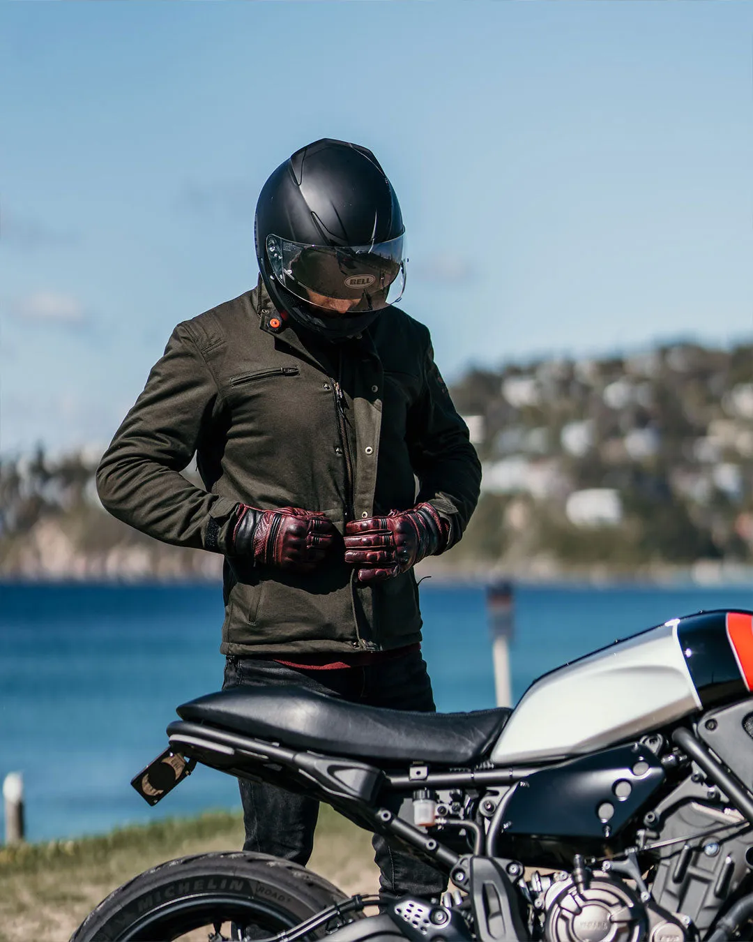 Sahara Mens Textile Motorcycle Jacket (Armoured)