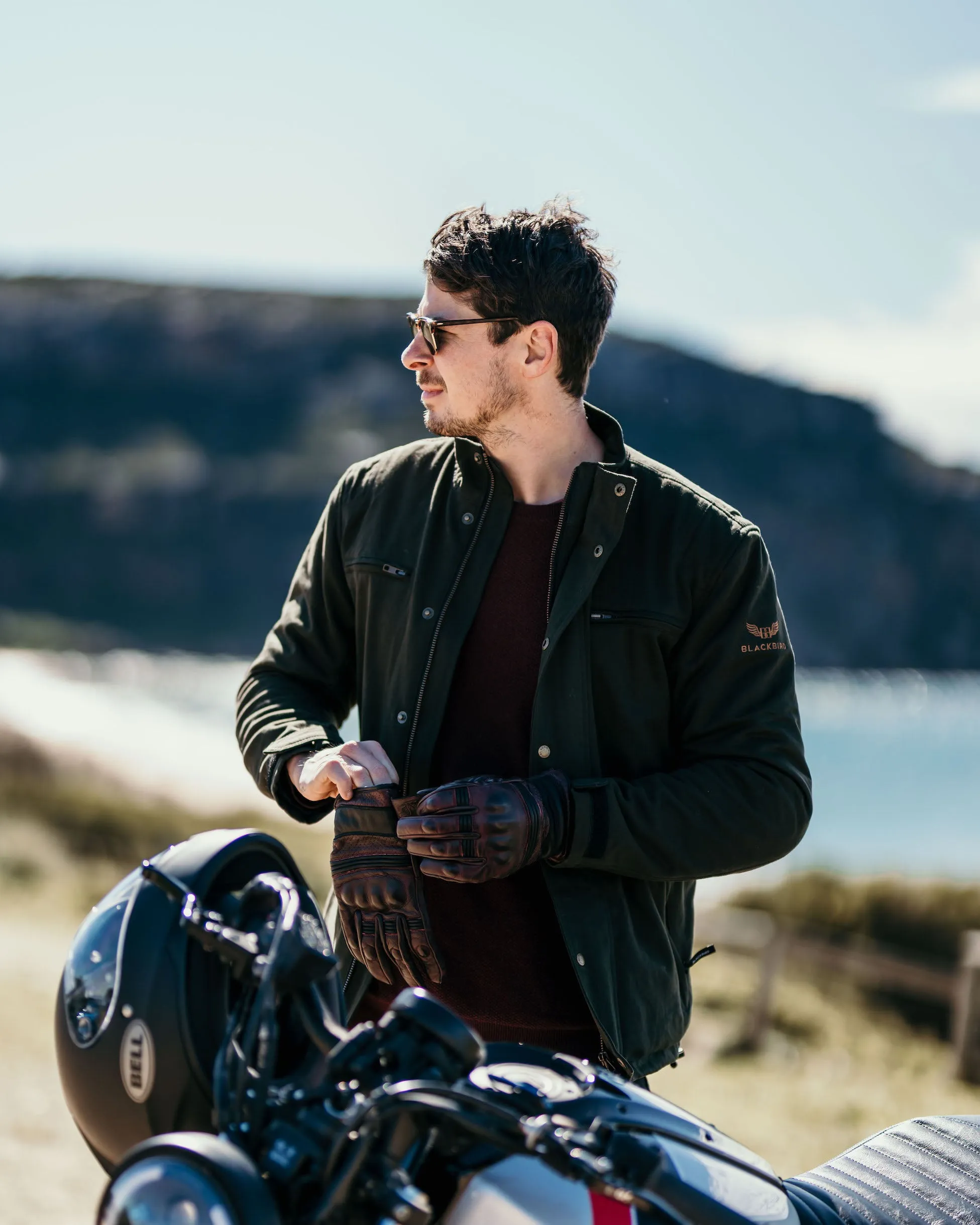 Sahara Mens Textile Motorcycle Jacket (Armoured)