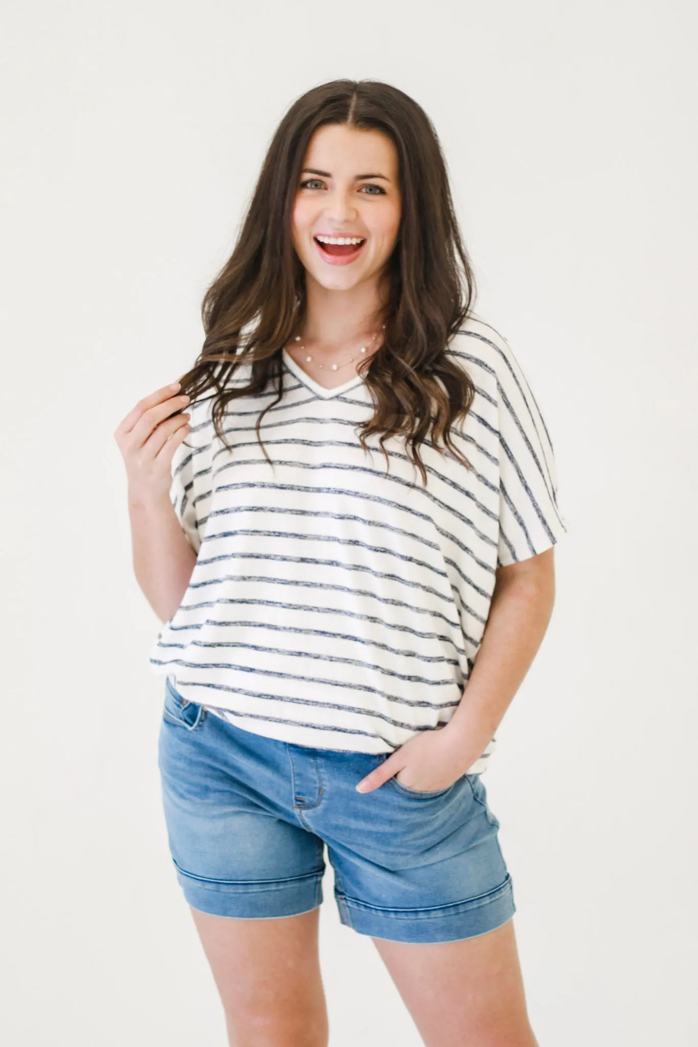 Sailor's Sunset Striped Top