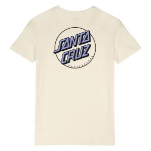 Santa Cruz Womens T-Shirt Partial Dot T-Shirt - Chalk